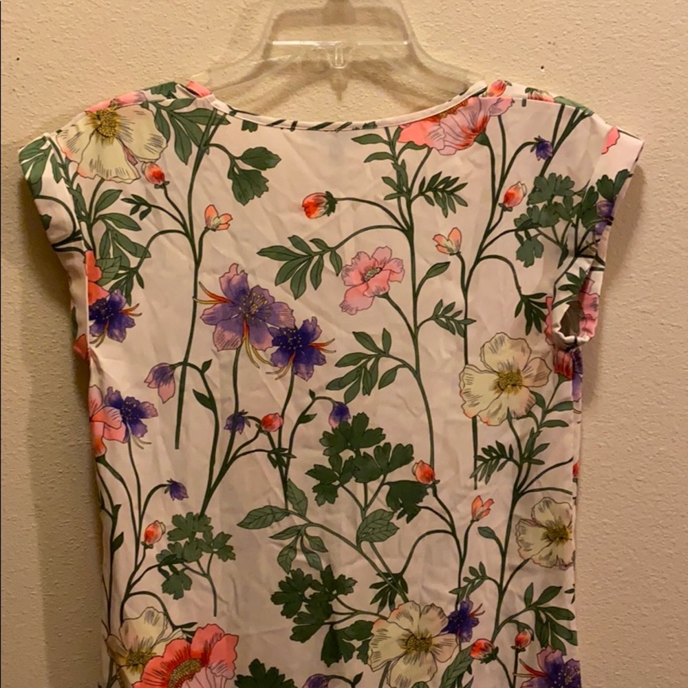 EXPRESS floral shirt - Picture 4 of 4